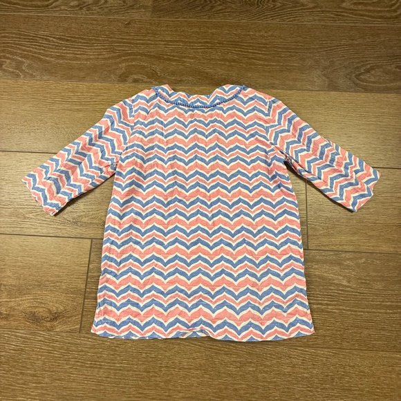 Vineyard Vines Girls Cover-Up, Pink/Blue XS Lightweight Beach Summer Swim, Dress - Picture 10 of 11